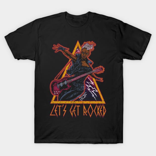 LET'S GET ROCKED T-Shirt by joeyjamesartworx